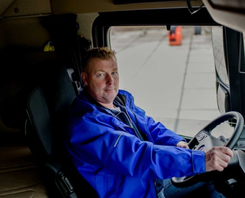 Marcel, chauffeur bij HSF logistics Nijmegen